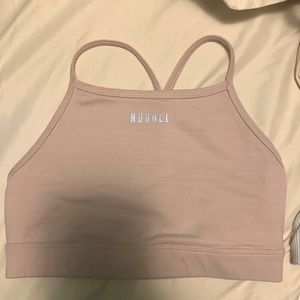 NWOT nobull size medium pink sports bra